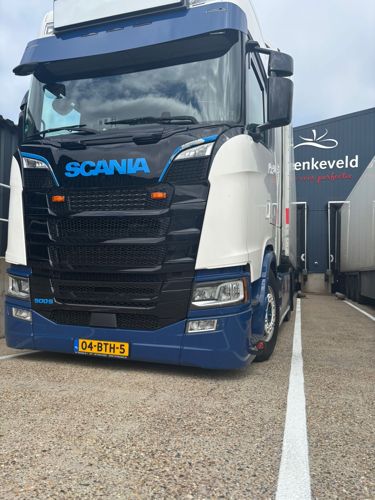 Laden van verse goederen