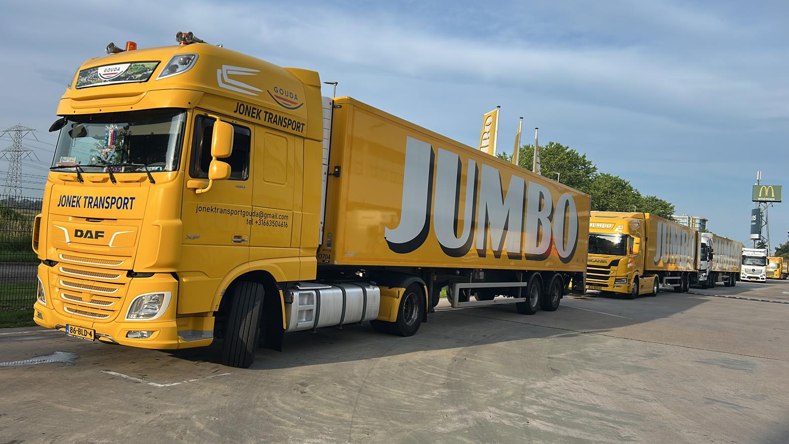 DGK-Logistics vrachtwagenvloot