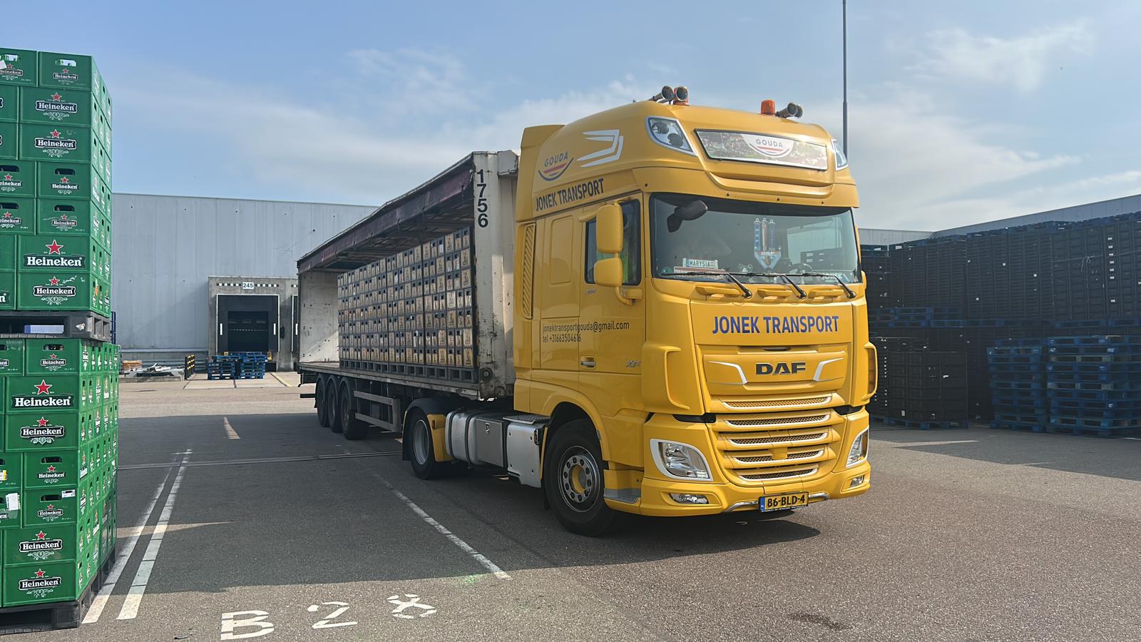 Vrachtwagenparkeerplaats